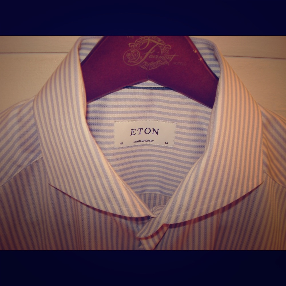 ETON Contemporary Fit Twill 16 41